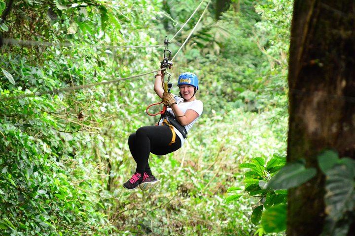Canopy & Tarzan Swing In The Base of The Arenal Volcano