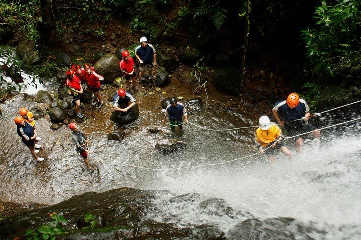 Canyoneering and Canopy Tour in Turrialba