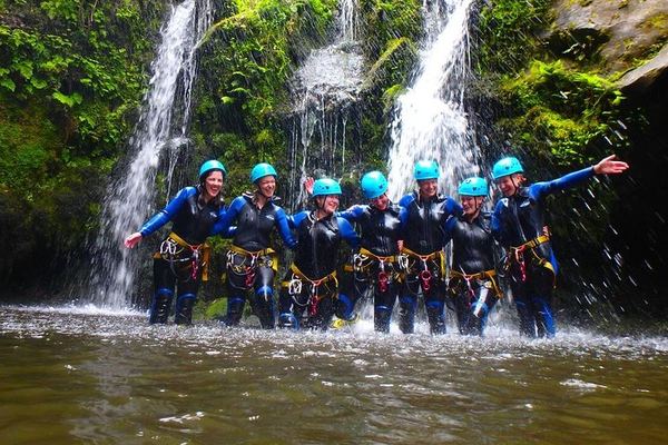 Canyoning at Ribeira dos Caldeirões, Gear and Photos Included