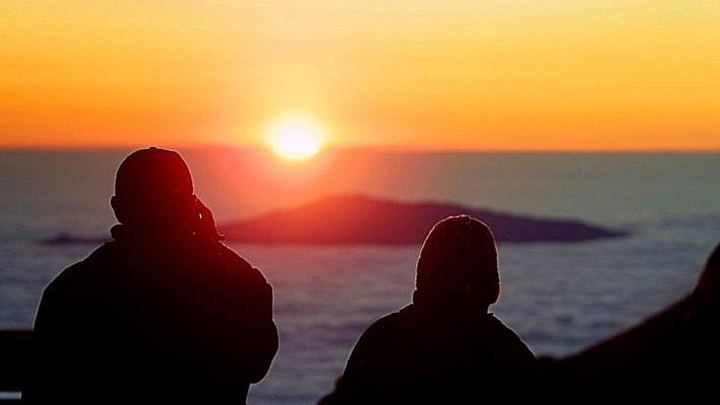 Capturing a captivating sunset at over 13,000' on Maunakea.
