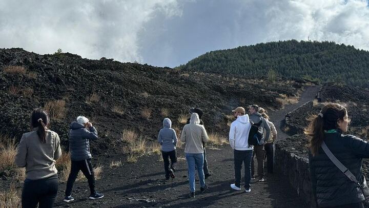 Catania: Morning Jeep Tour of Mount Etna and Lava Flow Caves