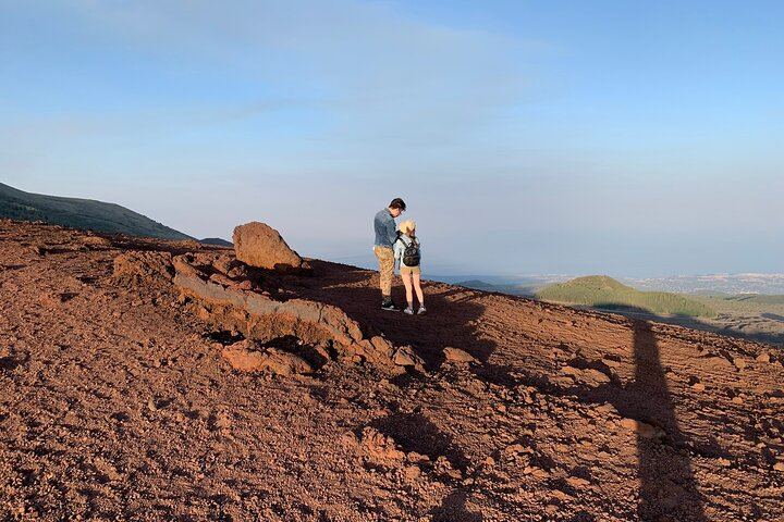 Catania: Sunset Jeep Tour of Mount Etna and Lava Flow Caves