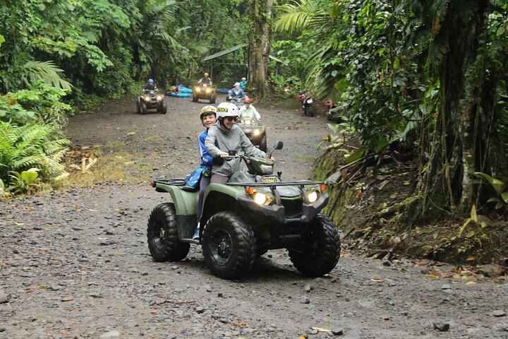 Class II-III Rafting and ATV Tour from La Fortuna