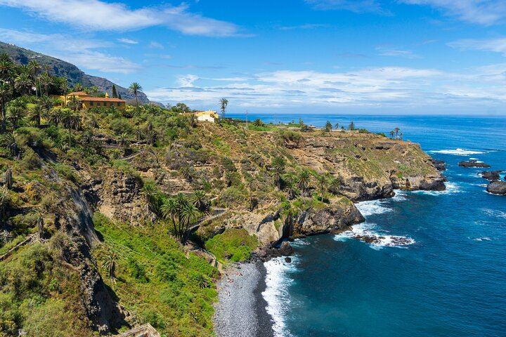Coastal areas in the north of Tenerife.