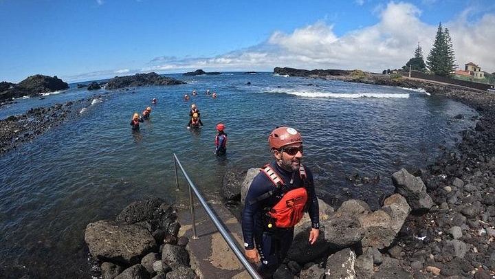 Coasteering at Caloura: Swimming, Climbing and Cliff Jumps (4/4)