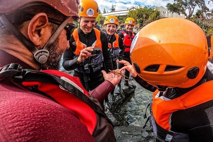 Coasteering at Caloura: Swimming, Climbing and Cliff Jumps (2/4)