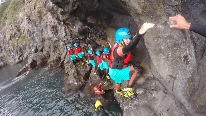 Coasteering in Caloura (Sao Miguel - Azores)