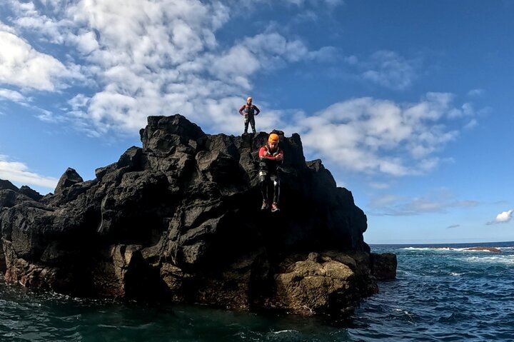 Coasteering in Caloura (Sao Miguel - Azores)