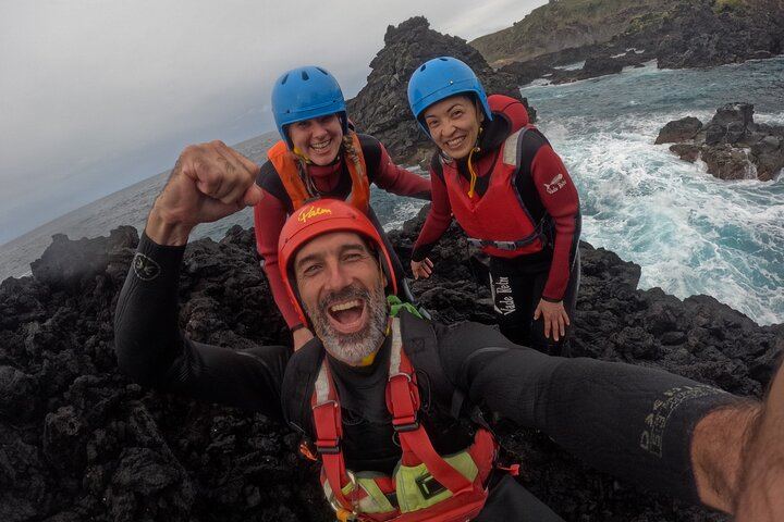 Coasteering in Caloura (Sao Miguel - Azores)