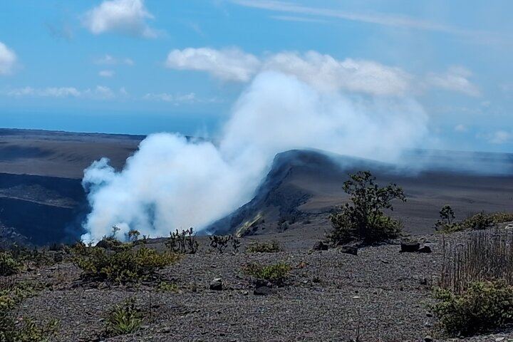 Crater smoking!