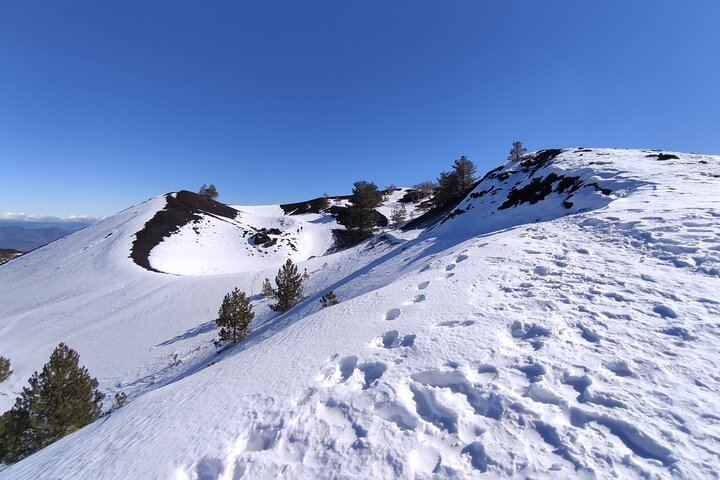 Craters Sartorius Mountains, in winter