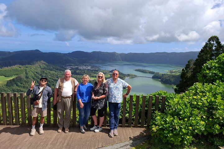 Cruise Travellers: Sete Cidades Volcano, The Blue & Green Lake
