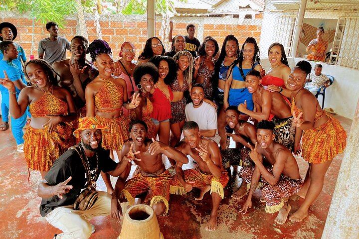 Dance, folklore, energy, feel the beat of the powerful African drums resounding like thunder, the call of the gods.