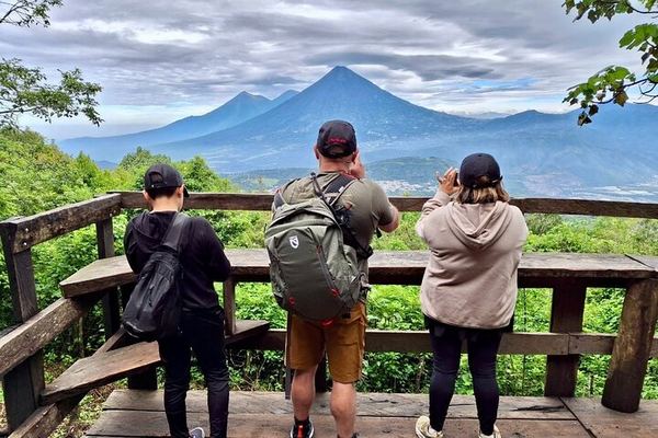 Pacaya by Private Van: 7am to 2:30pm, with a Cold Drink at the Bottom
