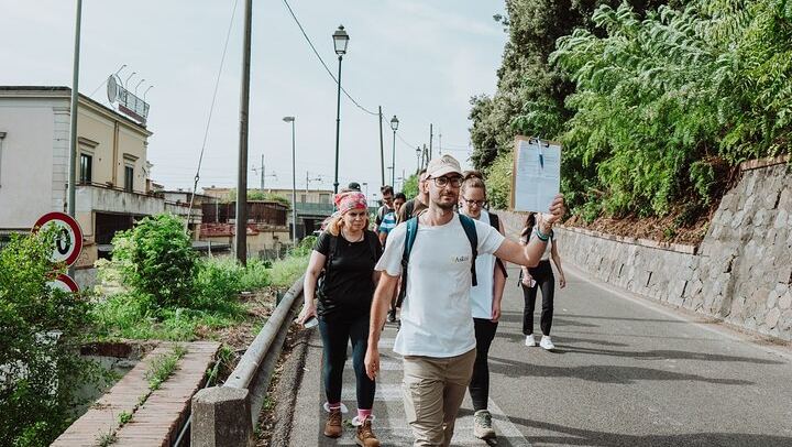 Departing from Pompeii