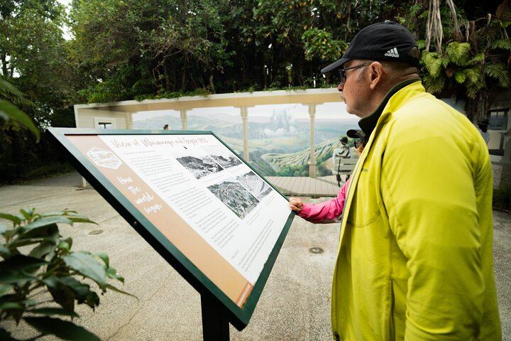 Education while strolling through Waimangu Volcanic Valley