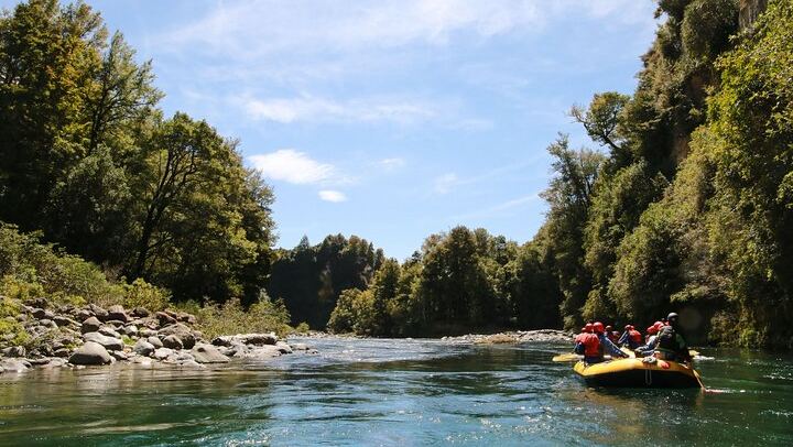 enjoy the tranquil sections of the river and soak up the serenity