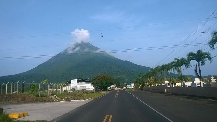 Entrance of La Fortuna