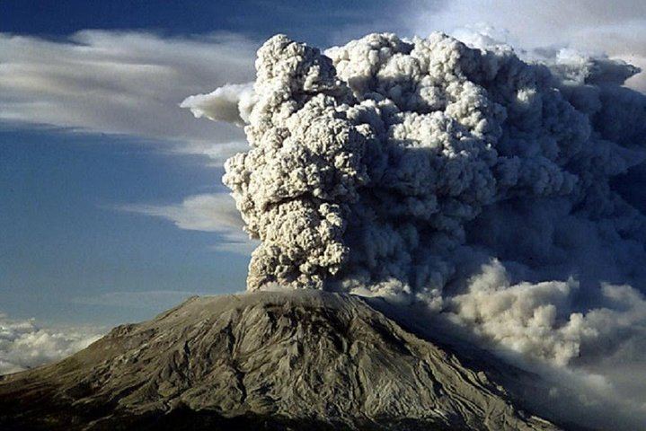 Eruption in year 2008.