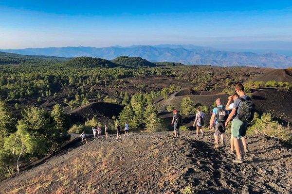 Etna and Alcantara: Birch Woods, a Lava Tunnel and the Basalt Columns