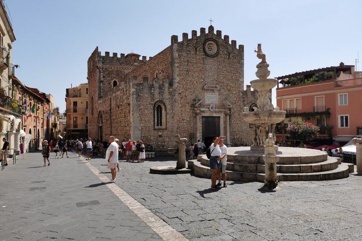 Etna and Taormina Tour from Messina