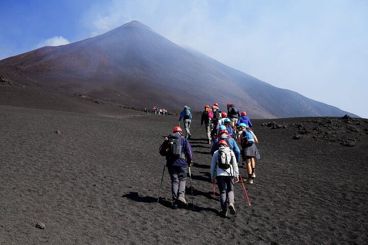 Etna: Cable Car & Hiking Tour to Summit