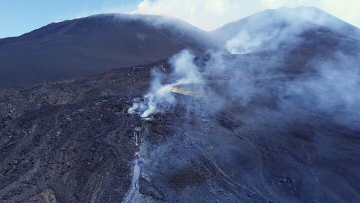Etna: Cable Car & Hiking Tour to Summit