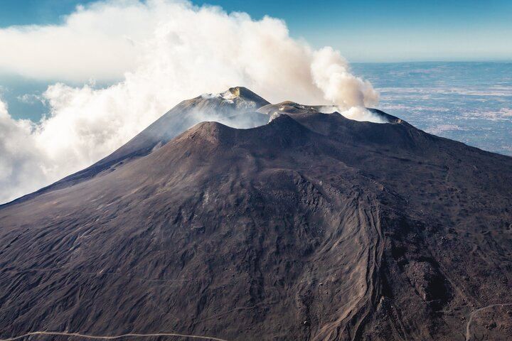 Etna: Group Helicopter Flight (30 Minutes from Fiumefreddo)