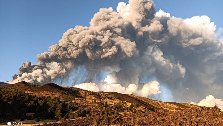 Etna Morning From Catania