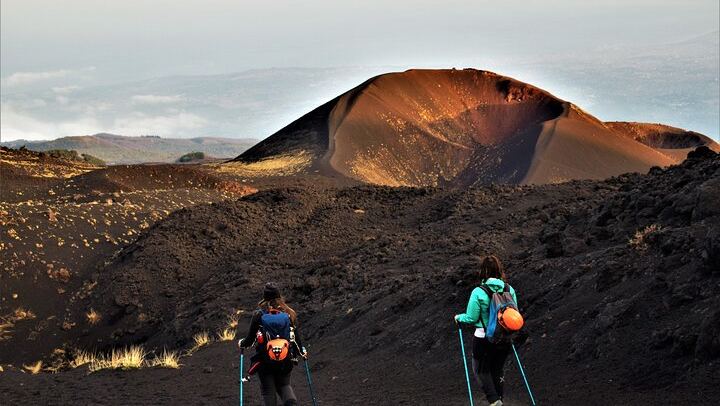 Etna's Hidden Gems - Trek Valle Bove & Lava Tunnel with Gear