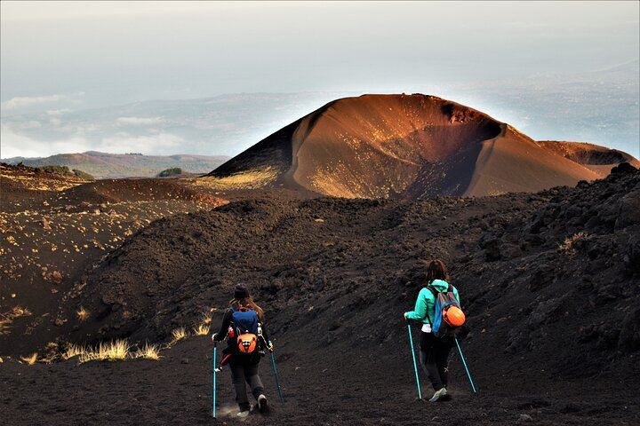 Etna's Hidden Gems - Trek Valle Bove & Lava Tunnel with Gear