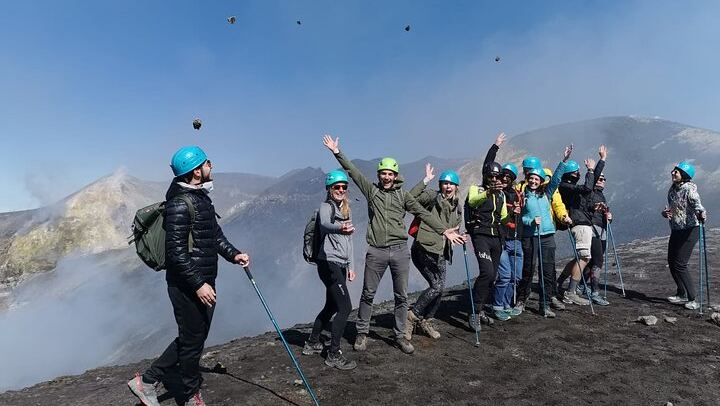 Etna North: Guided trekking to Summit volcano craters