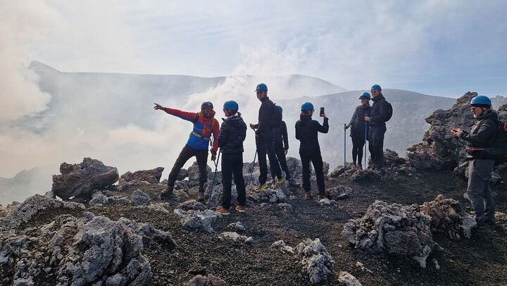 Etna North: Guided trekking to Summit volcano craters