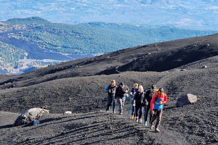 Etna North: Guided trekking to Summit volcano craters