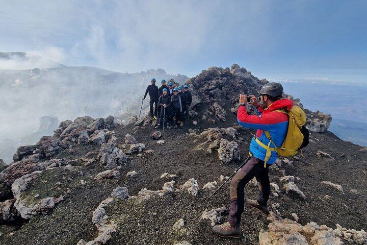 Etna North: Guided trekking to Summit volcano craters