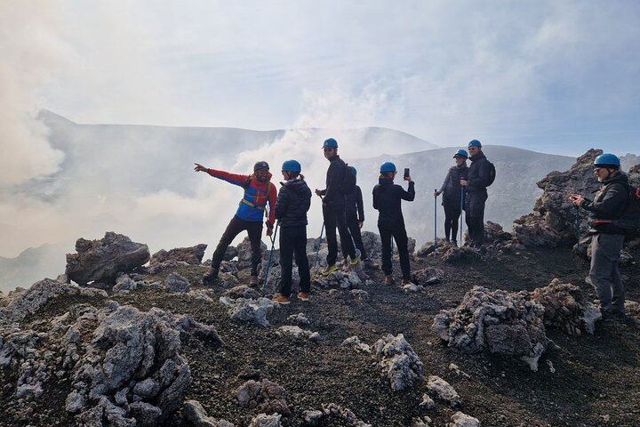 Etna North: Guided trekking to Summit volcano craters