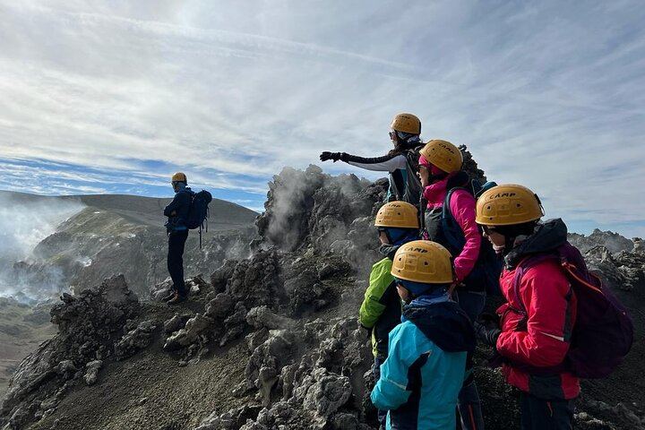 Etna North: Guided trekking to Summit volcano craters