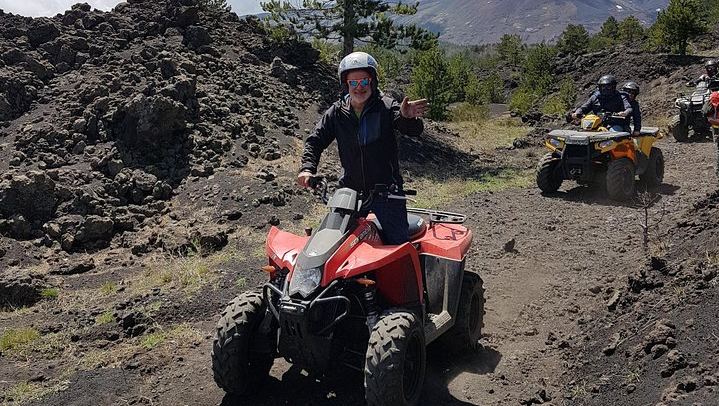 Etna quad tour - half day