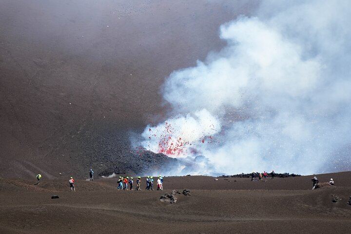 Etna: Trekking to the summit craters at 3,340 meters