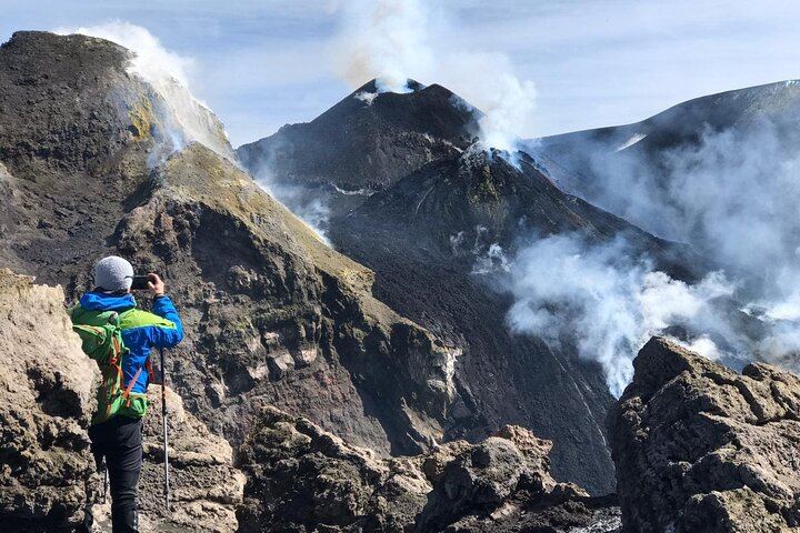 Etna: Trekking to the summit craters at 3,340 meters