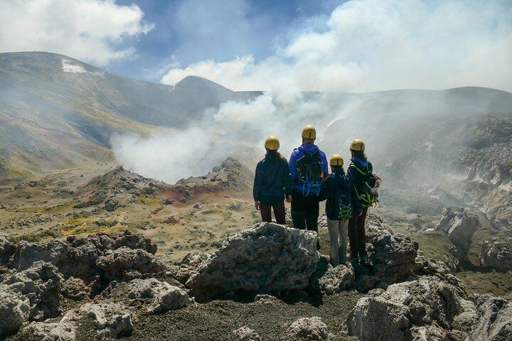 Etna: Trekking to the summit craters at 3,340 meters