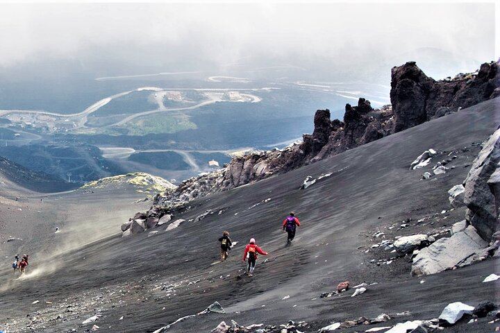 Etna's Hidden Gems - Trek Valle Bove & Lava Tunnel with Gear