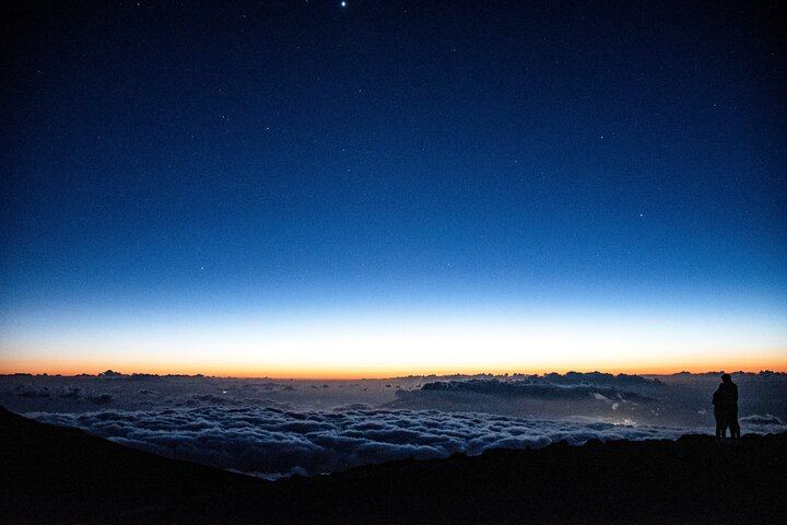 Evening blue hour