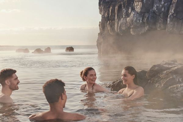 Fagradalsfjall, then the Seven-Step Ritual at Sky Lagoon