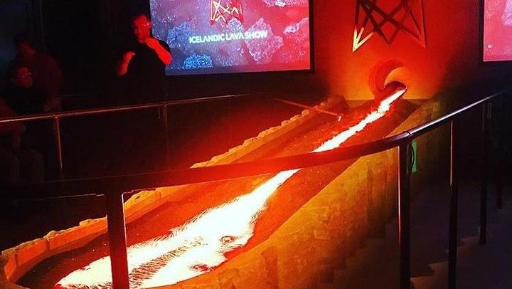 Feel the Intense Heat from Red-Hot Lava