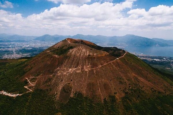 Vesuvius from Naples Central: Bus, Crater Ticket and an Audio Guide on Your Phone