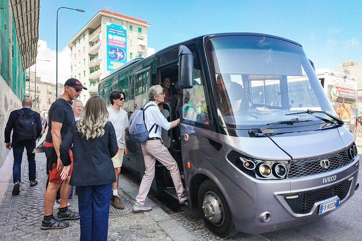 From Naples to Vesuvius: Bus, Ticket and Smart Audio Guide