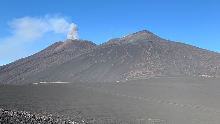 From Piano delle Concazze Etna North 2800 meters