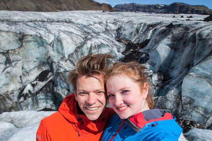 Glacier selfie