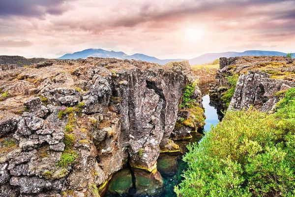 The Golden Circle with Brúarfoss, Iceland's Bluest Waterfall